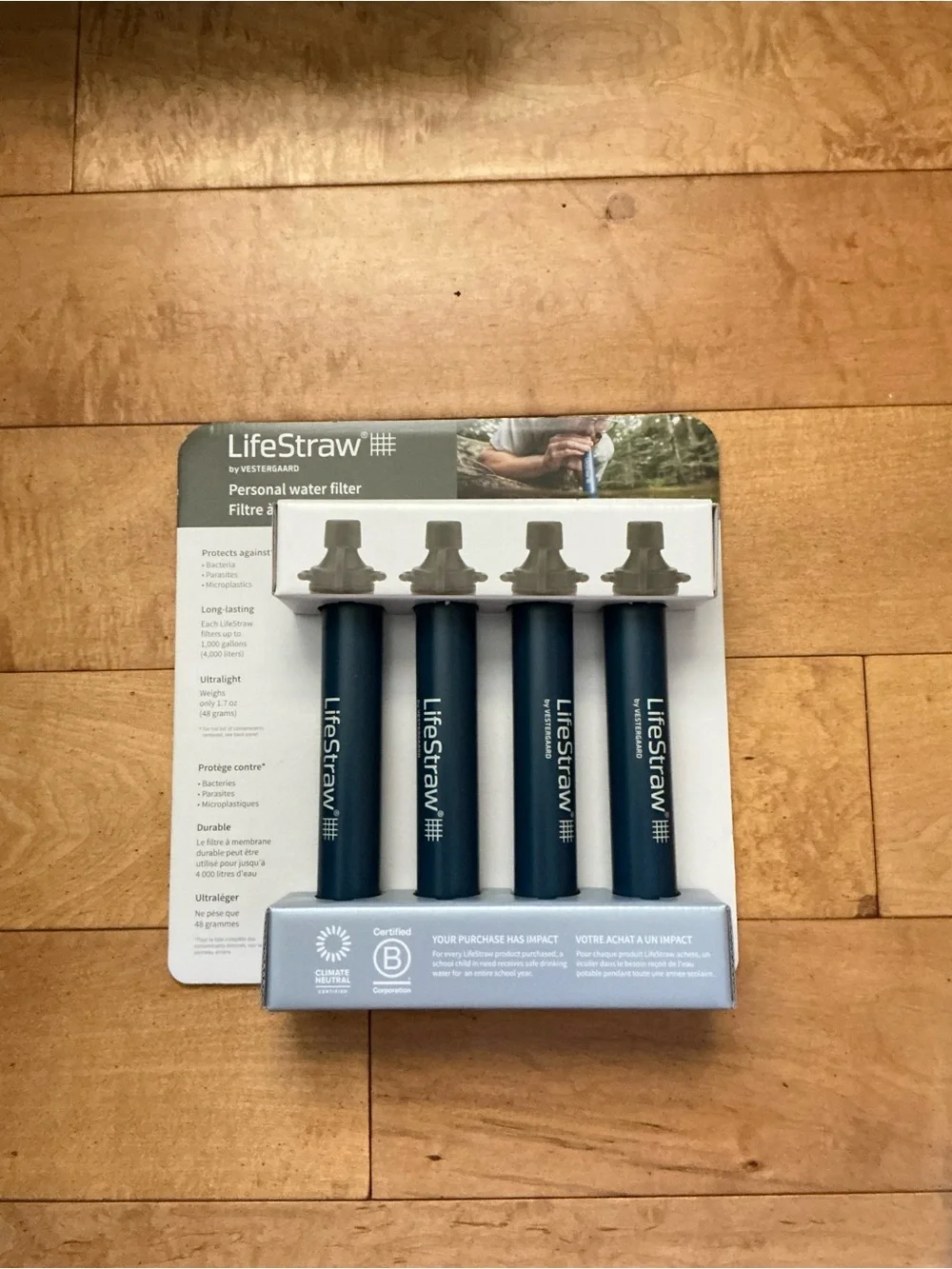 LifeStraw Water Filter Straws - Pack ofLifeStraw Water Filter Straws - Pack of 4